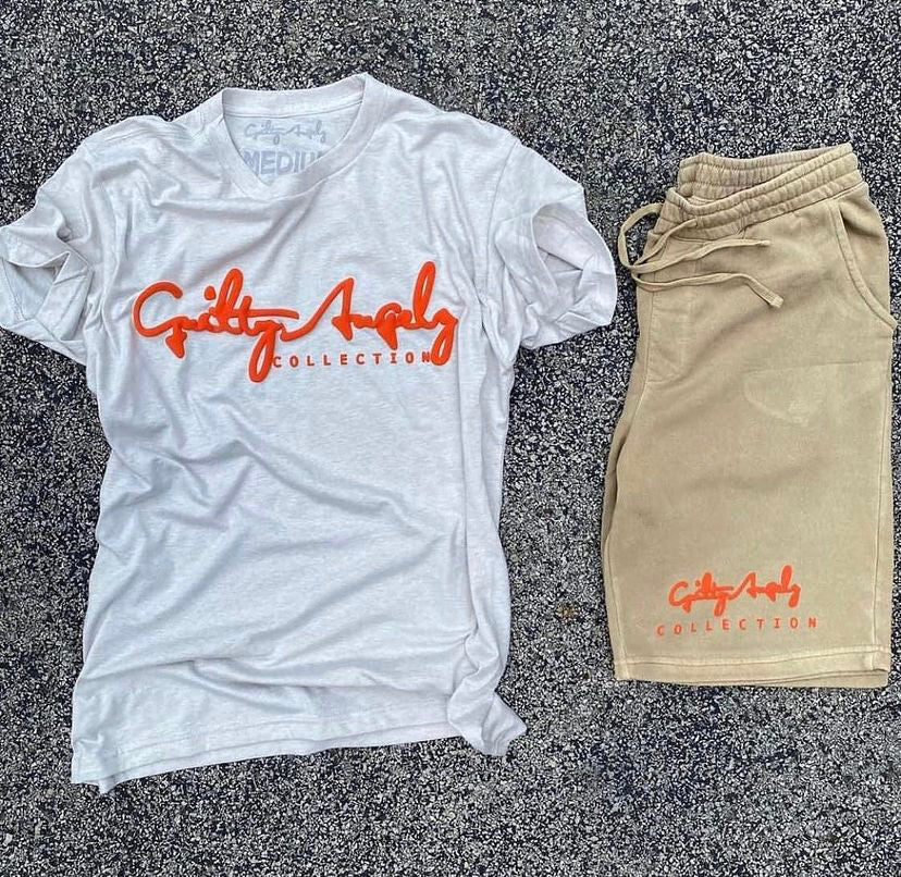 Signature set (tan/orange)