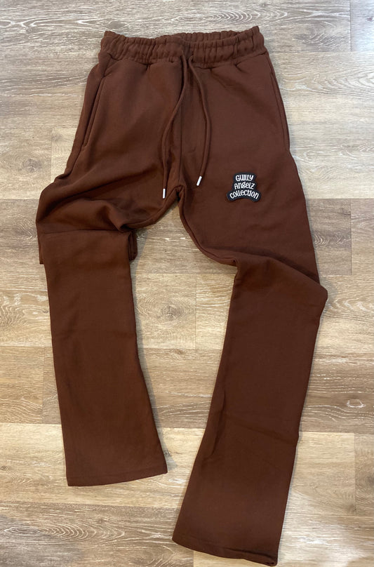 Signature stacked joggers
