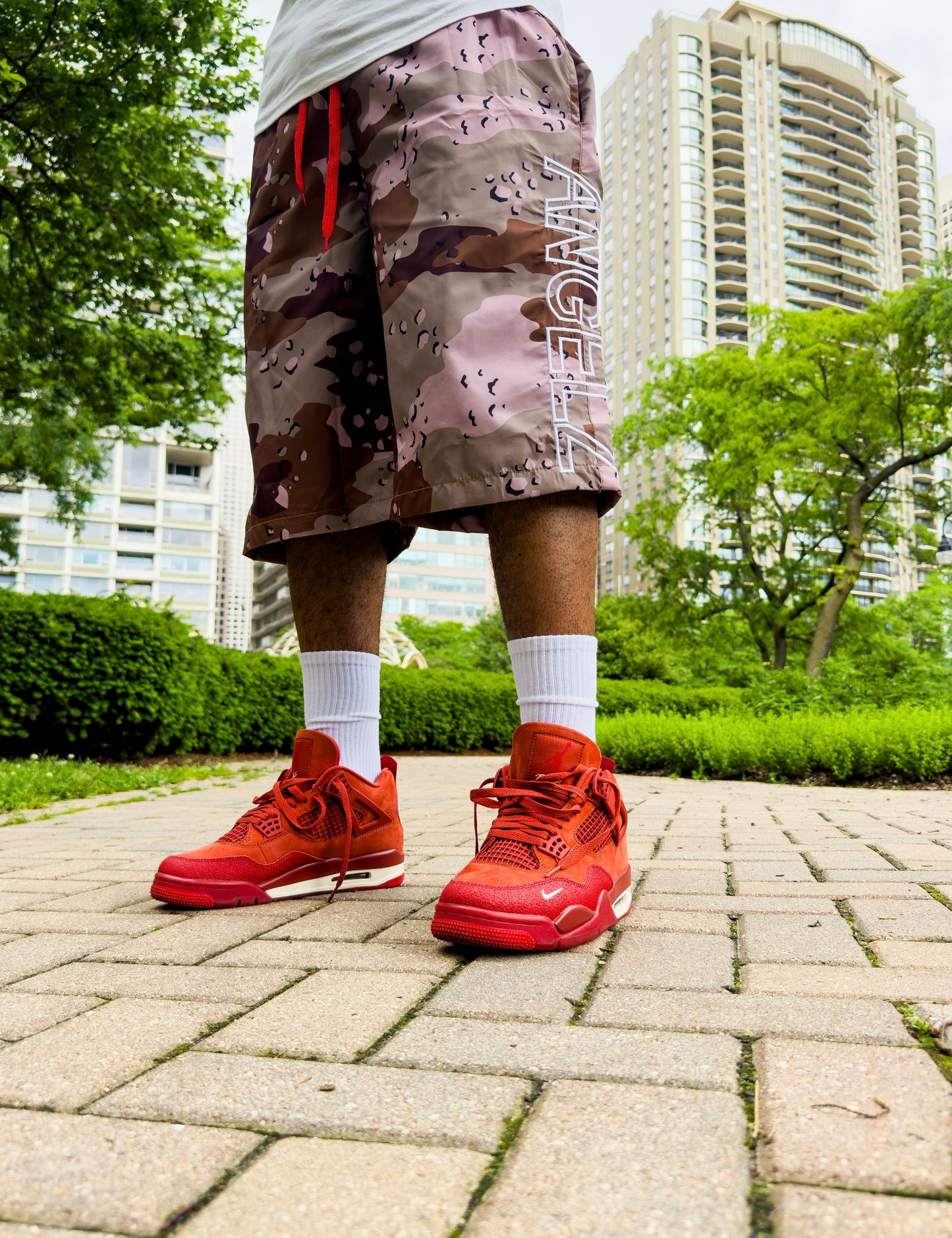 Guilty Angelz camo shorts